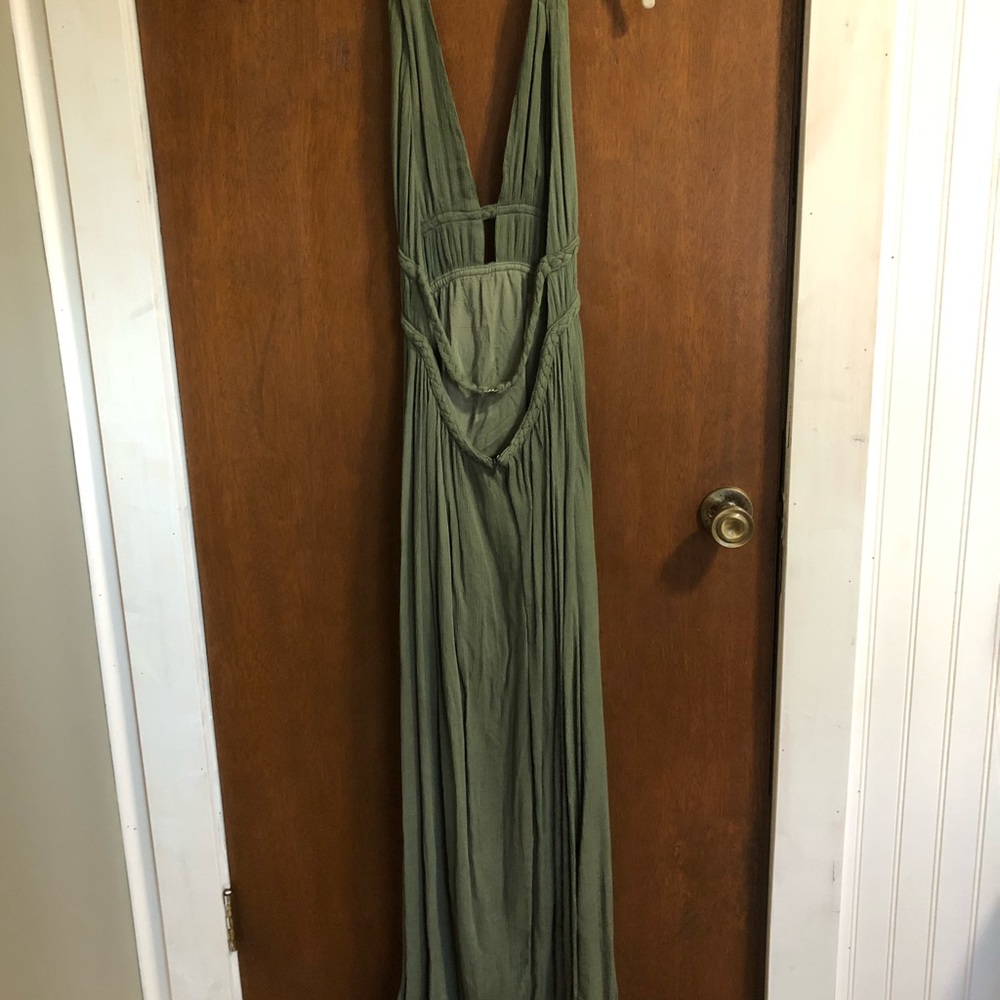 American Threads Grecian Maxi Dress